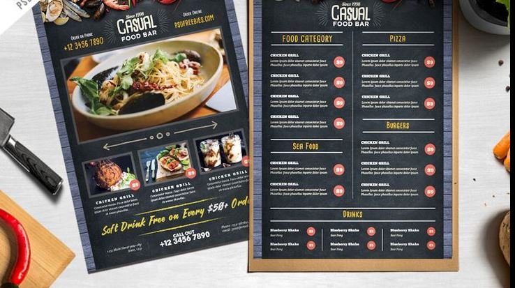 Menus that Sell